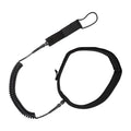 Surfboard Leash Coiled Surfing Leash Paddle Board Waist Belt Surf Leash for Water Sports Stand up Paddleboard, Shortboard, Skimboard, Longboard 10FT