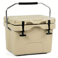 COSTWAY 16-Quart Cooler - Durable Leak-Proof Ice Chest, Keeps 24 Cans Chilled - Ideal for Outdoor Camping & Picnics
