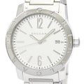 Pre-Owned Polished BVLGARI BVLGARI-BVLGARI Steel Automatic Mens Watch BB39S BF560761 (Good)