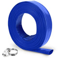Heavy-duty PVC Lay-Flat Water Hose - High tensile strength fiber reinforcement for pool equipment