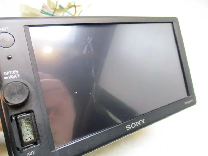 Pre-Owned SONY Double Din AM FM Radio Information Display XAV-AX1000 OEM (Good)