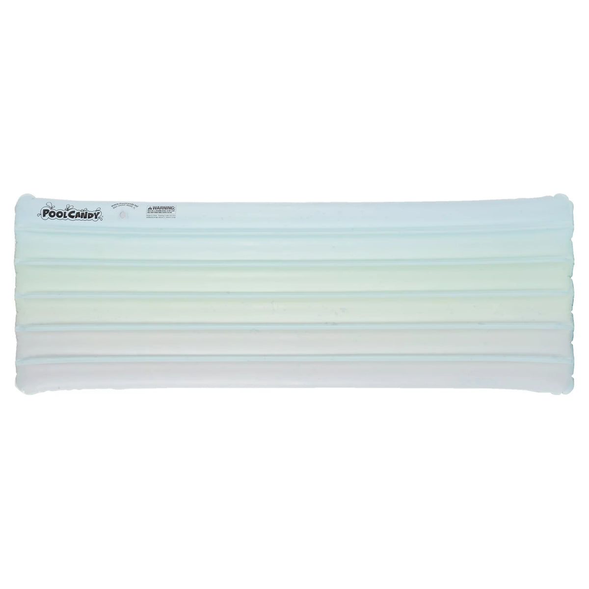 Rainbow Collection Deluxe Glitter Pool Raft 74" - Rainbow Haze
