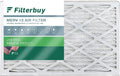 Filterbuy 12x25x2 MERV 13 Pleated HVAC AC Furnace Air Filters (1-Pack)