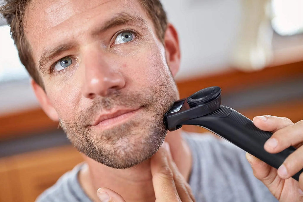 PHILIPS Norelco OneBlade Hybrid Styler Electric Trimmer & Shaver, QP6510 + OneBlade Body Kit, 3 Pieces, Black