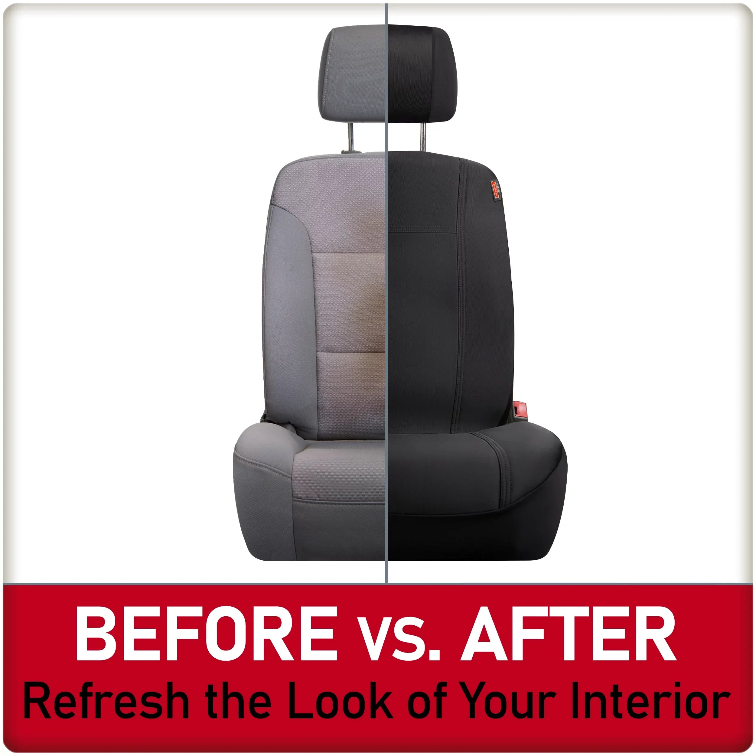 Dickies 2-Piece Black Puncture-Resistant Front Car, Truck, SUV Seat Covers, Protect from Pets, Universal Fit