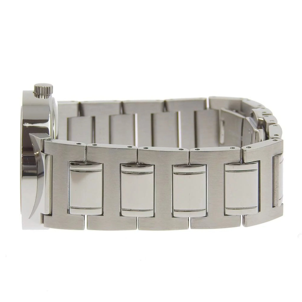 Pre-Owned BVLGARI Bulgari BB33BSS AUTO stainless steel self-winding boys black dial watch (Good)