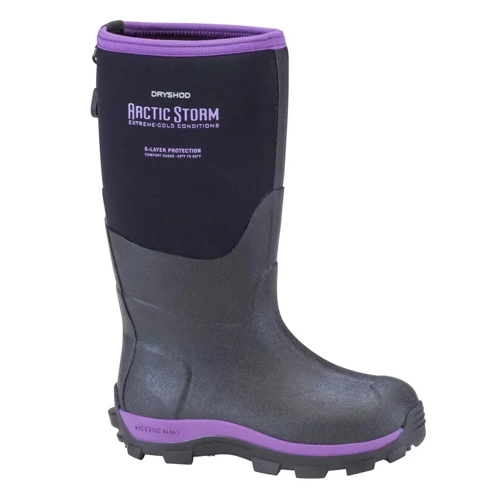 Dryshod Boy's Arctic Storm Extreme-Cold Conditions Winter Boot Snow ONE SIZE