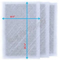 RAYAIR SUPPLY 10x24 Replacement Filter Pads Compatible with MicroPower Guard Air Cleaner 10x24 Refills (3 Pack) WHITE