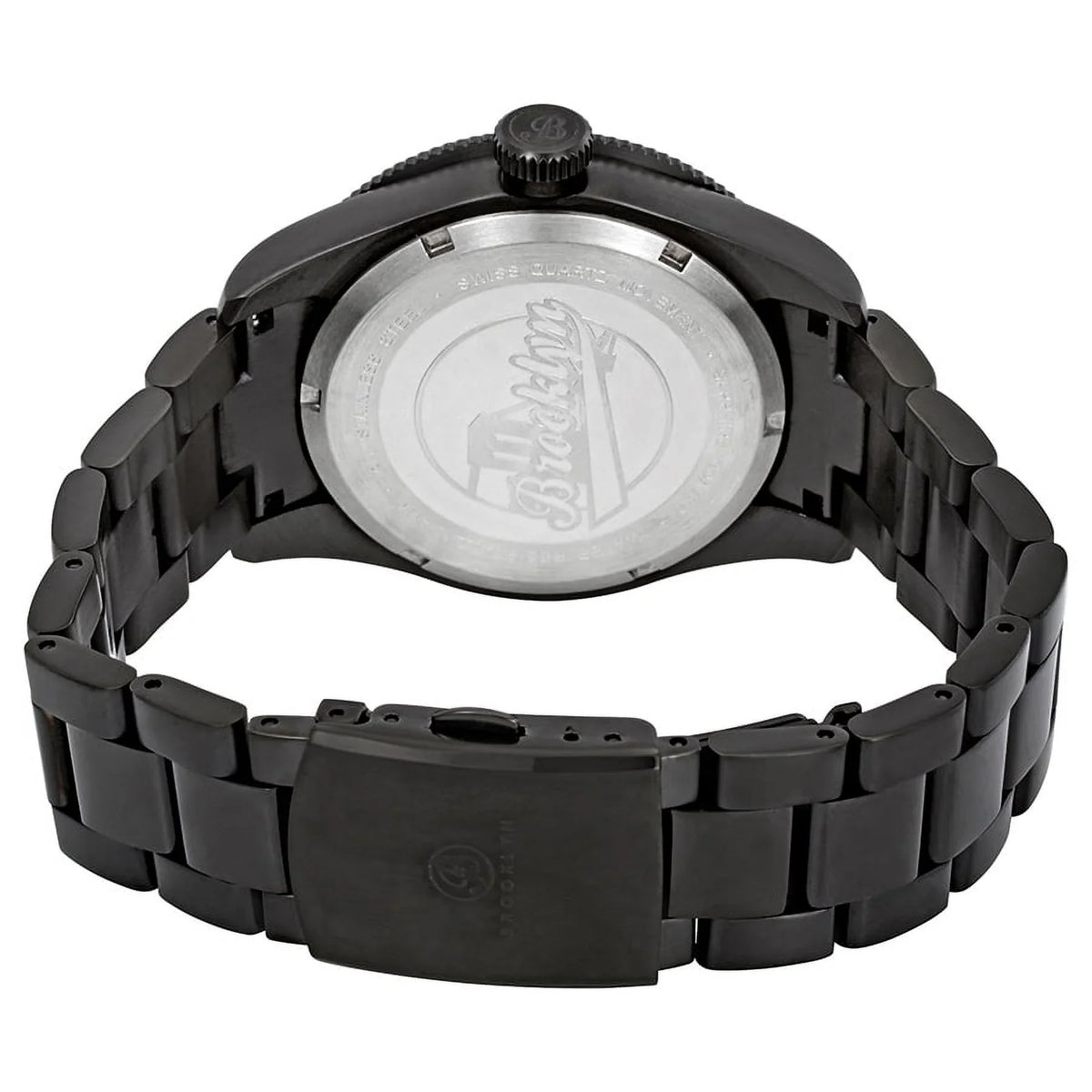 Brooklyn Watch Co. Black Eyed Pea White Dial Men's Watch 306-B-22-BB-BLK
