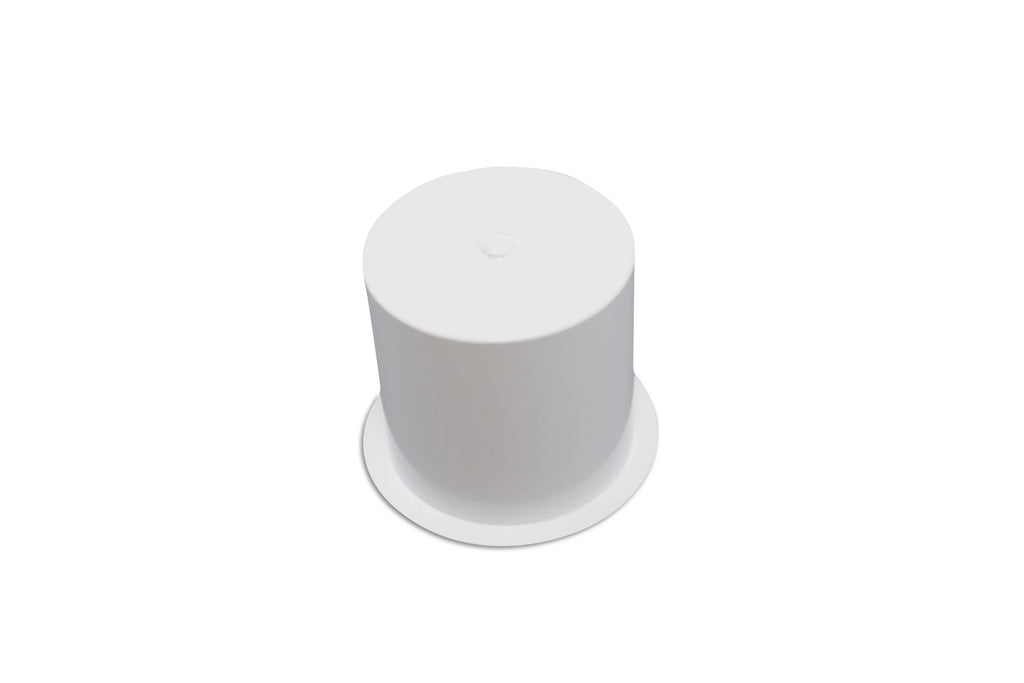 Red Hound Auto 50 Cup Holder Plastic Pocket Recessed Insert Universal for Boat RV Car Truck Sofa Game Table Marine Pontoon Motorhome Bulk Camper White