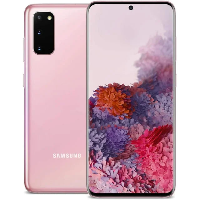 Restored Samsung Galaxy S20 5G G981U (Fully Unlocked) 128GB Cloud Pink (Refurbished)