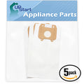 15 Replacement Oreck LWPK60H Vacuum Bags - Compatible Oreck Magnesium, Type LW Vacuum Bags (5-Pack, 3 Bags Per Pack)
