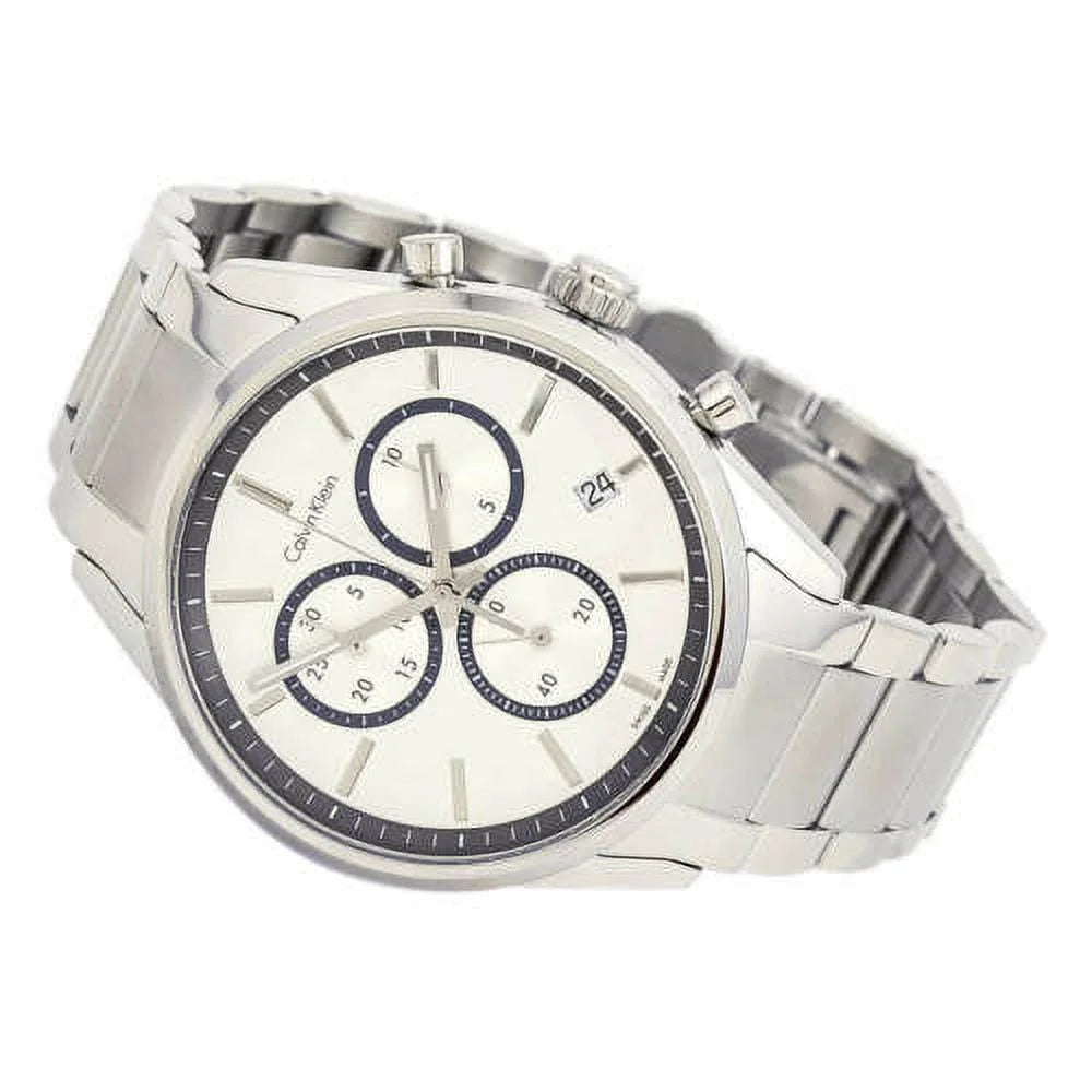Calvin Klein Men's watch formality chrono (former utility Chrono) Swiss ETA manufactured quartz K4M27146 Men