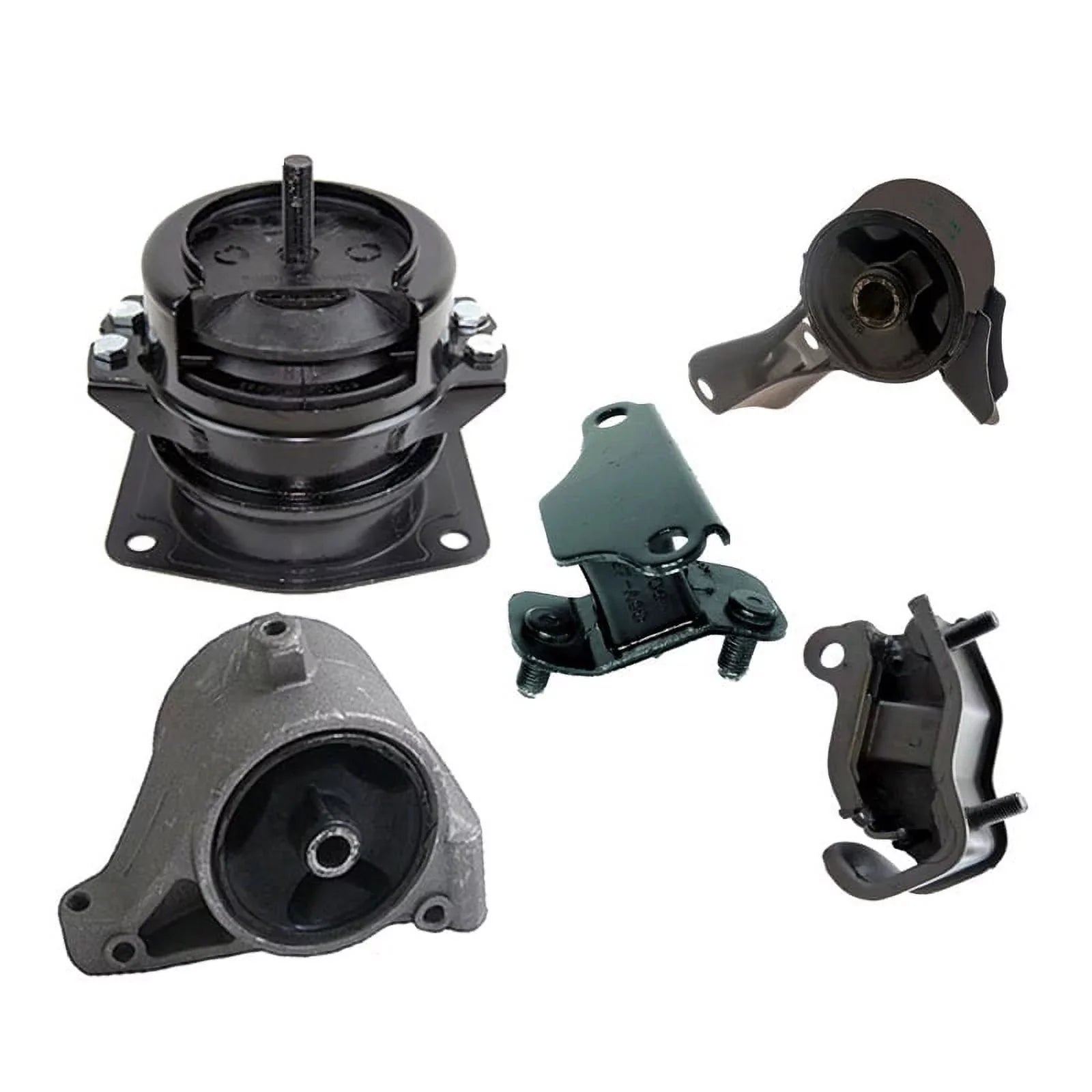 K0494 Fits 2003-2004 Honda Pilot 3.5L 4WD Motor & Transmission Mount Full Set 5 PCS : A4519HY, A4551, A4523, A6582, A6579
