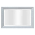 Better Homes & Garden 24" x 36" Modern Rectangle MDF Wall Mirror, Grey