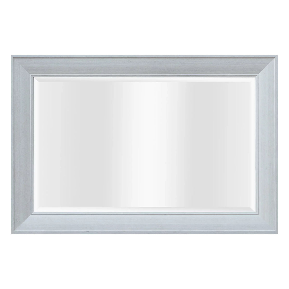 Better Homes & Garden 24" x 36" Modern Rectangle MDF Wall Mirror, Grey
