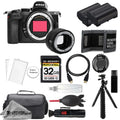 Nikon Z5 Mirrorless Digital Camera (Body) w/ FTZ II Mount Adapter+ 32GB + Extra Battery+ Tripod- Accessory Kit