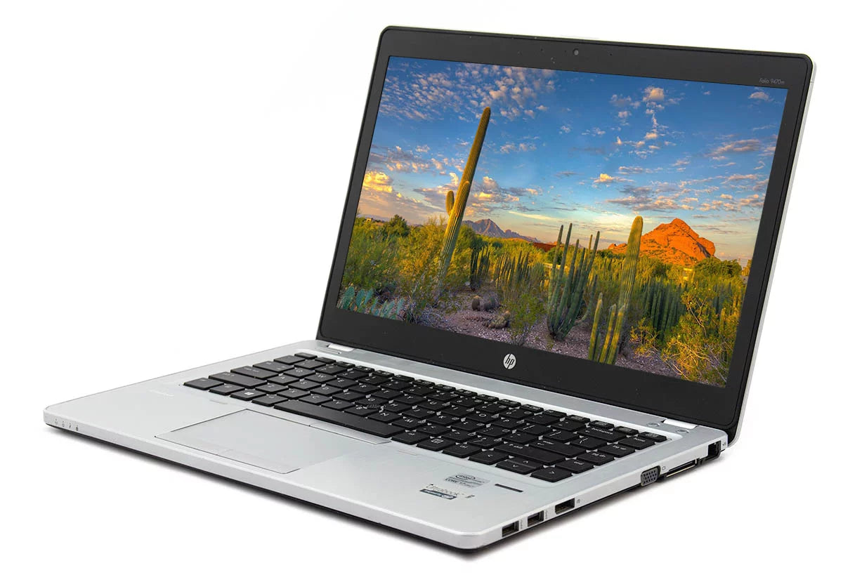 Restored EliteBook Folio 9470M 14" Intel Core Intel Core i5-3437U 1.9GHz 16GB 320G SATA Win OS 10 Professional (Refurbished)