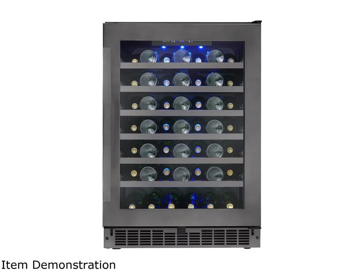 Danby SSWC056D1B-S 5.6 cu. ft. Sydney 24" Single-Zone Wine Cellar Black with Stainless Steel