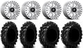Fuel Maverick Bdlk Mh 14" Wheels 29.5" Swamp Lite Tires Polaris RZR XP 1000 / PRO XP / Ranger XP 900/1000