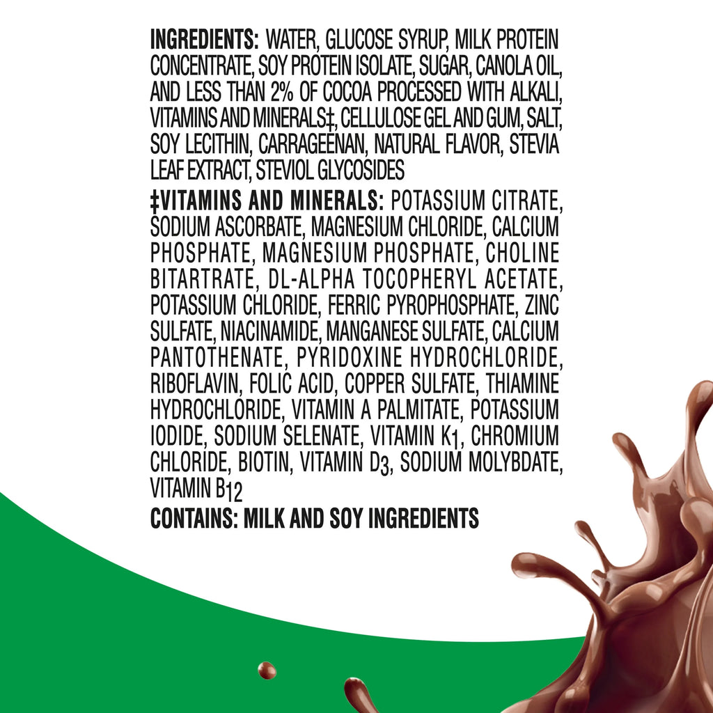 BOOST High Protein Nutritional Drink, Rich Chocolate, 20g Protein, 24 Count (2 - 12 Packs)
