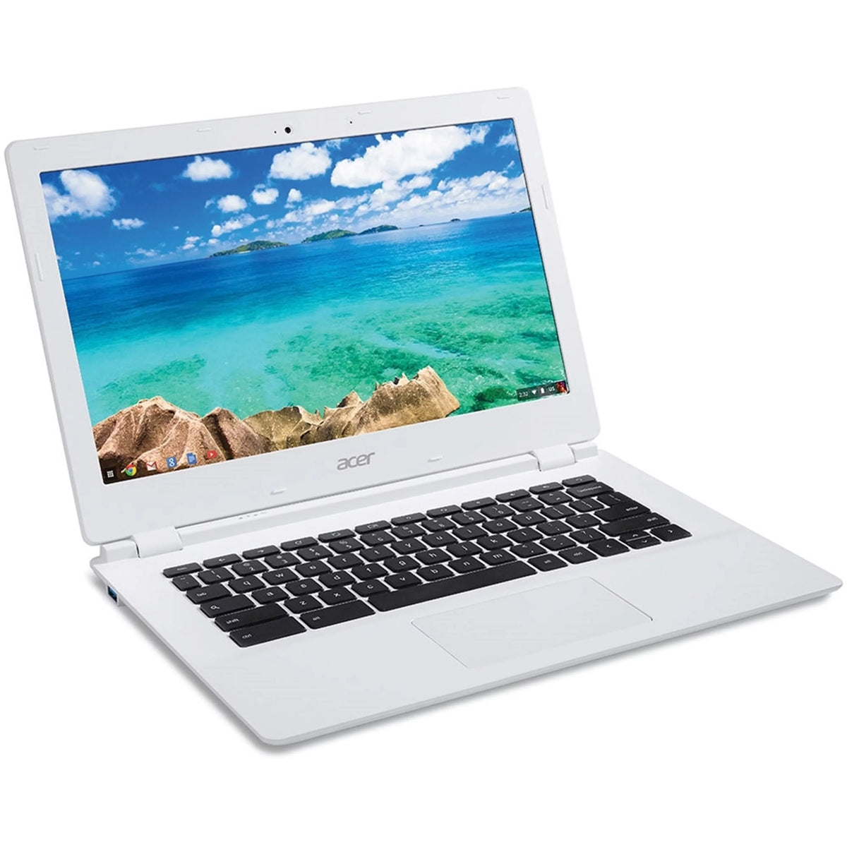 Chromebook CB5-311-T9Y2 13.3" 4GB 16GB eMMC NVIDIA Tegra K1 2.1GHz ChromeOS,White (Certified Secondhand)