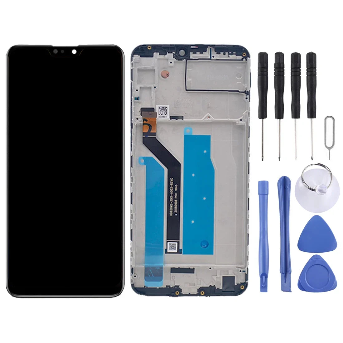 Cellphone Repair Parts OEM LCD Screen for Zenfone Max Pro ZB631KL Digitizer Full Assembly with Frame