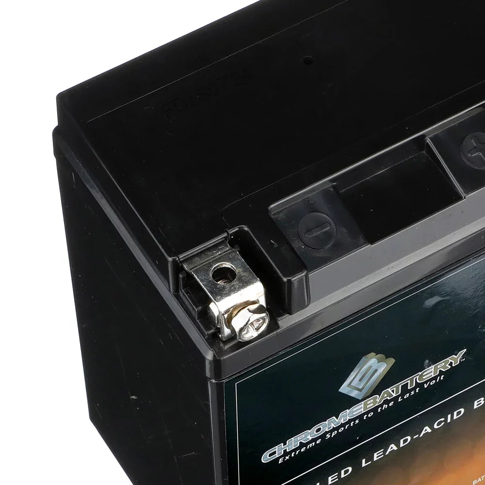 Chrome Battery Ytx14Ahl-Bs Motorcycle Battery For Honda 500Cc Cx500 C D T 1980