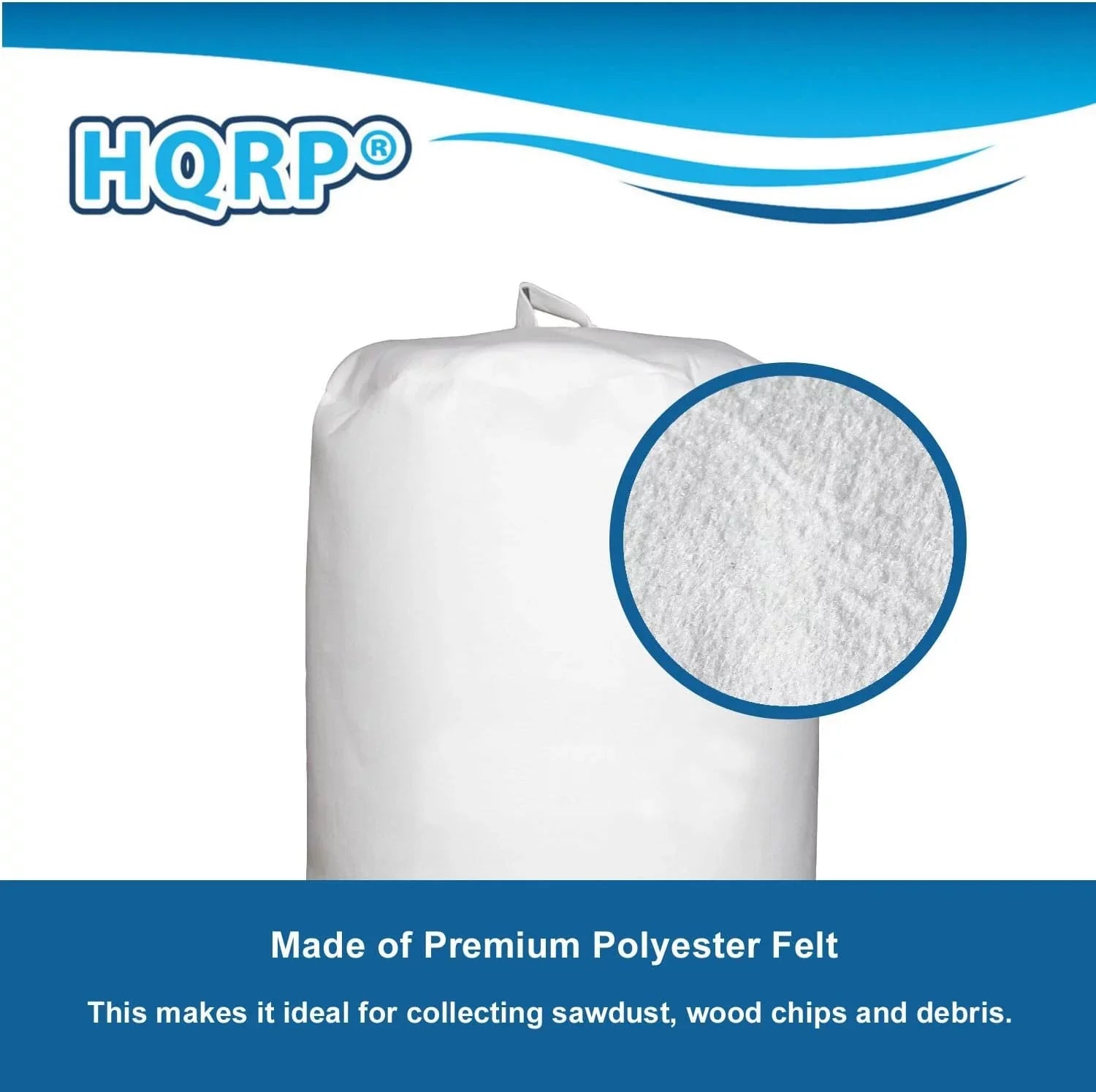 Dust Collector Bag, 15" X 24", 1 Micron Filter, Compatible With 70006 70335, Fits Most Dust Collector Systems