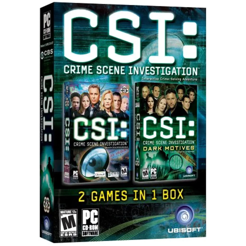 Csi/Csi: Dark Motives Double Pack - Pc