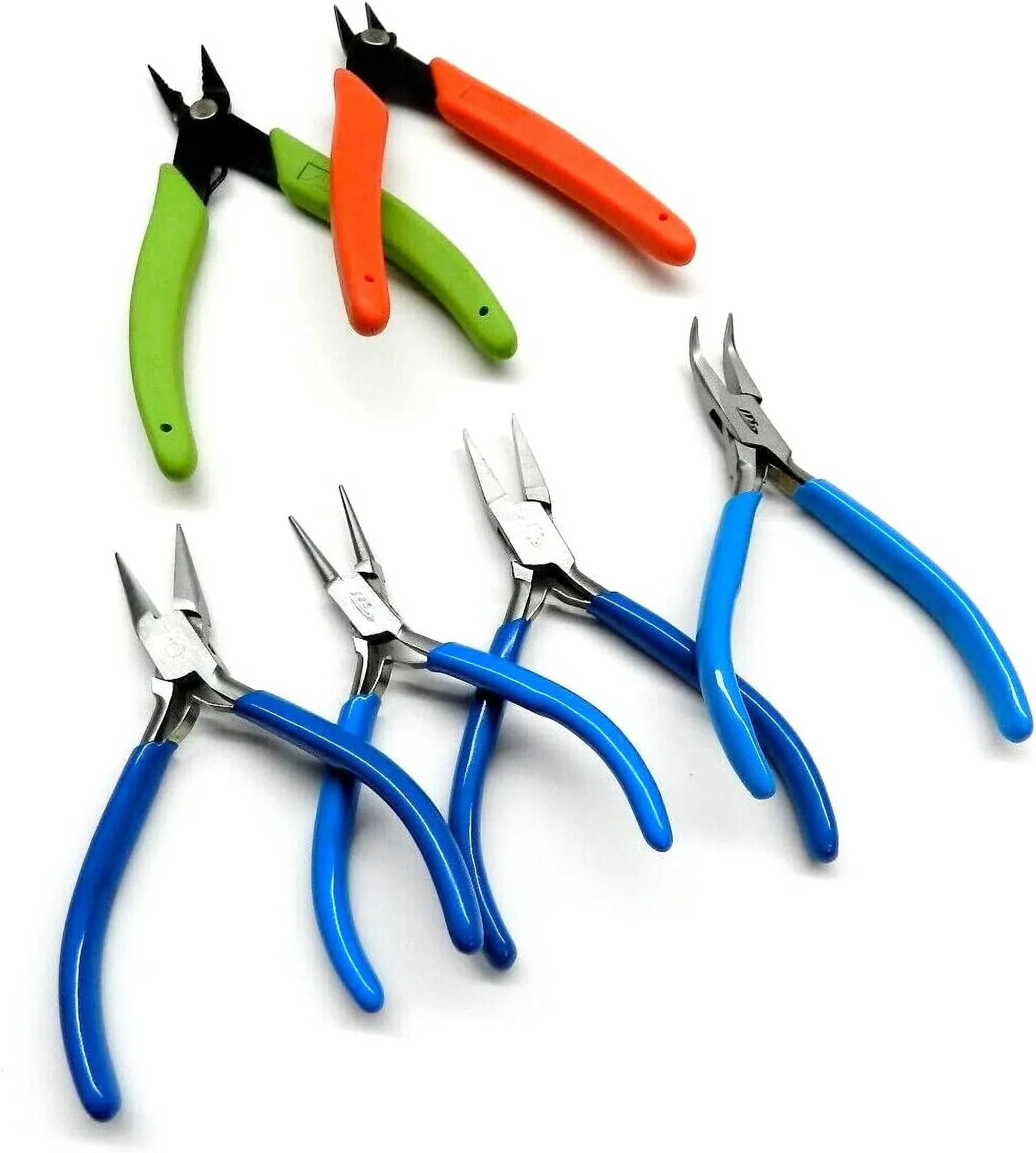 Jewelry Making Tool Kit Bead Work Wire Wrapping Xuron 494, 410, 4 Pliers – Set Of 6