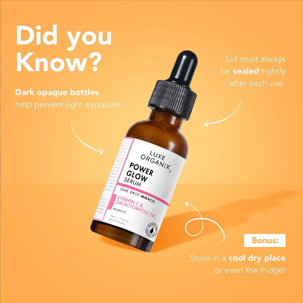 LUXE ORGANIX POWER GLOW SERUM 30ML
