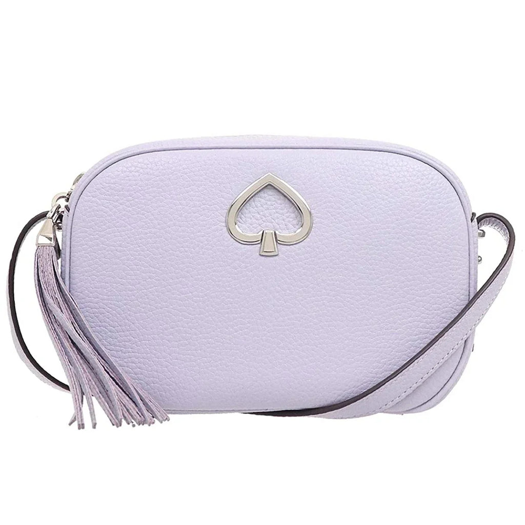 Kate Spade New York Women's Pebbled Leather Kourtney Crossbody Bag (Frozen Lilac)