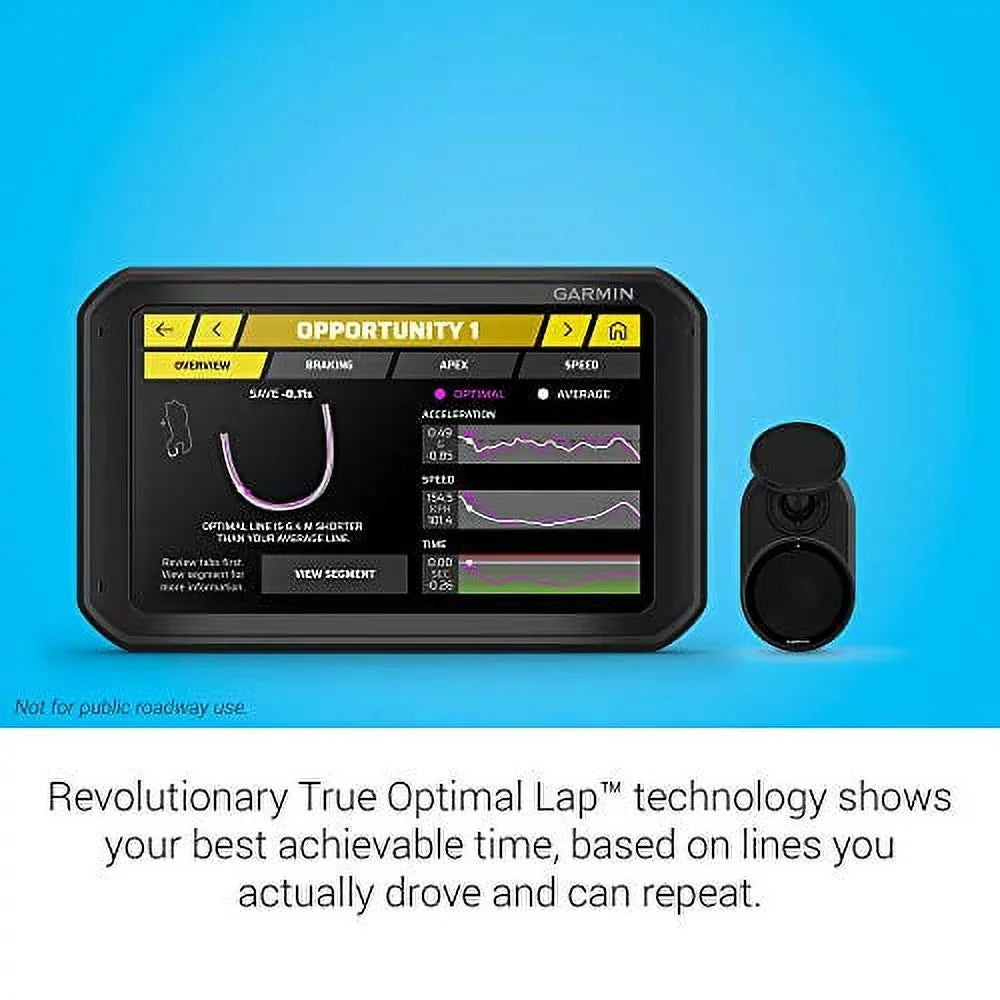 Garmin Catalyst, Driving Performance Optimizer with Real-time Coaching and Track Session Analysis, for Motorsports and High Performance Driving (010-02345-00) with 6Ave Travel & Cleaning Kit