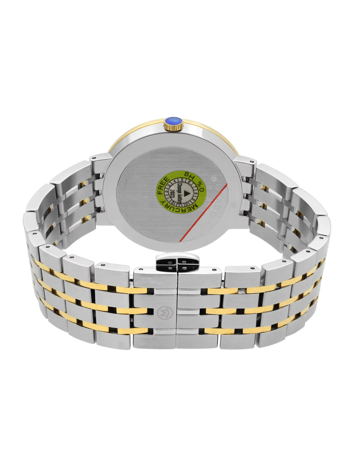 Movado Esperanza Two Tone Stainless Steel Quartz Ladies Watch 607058