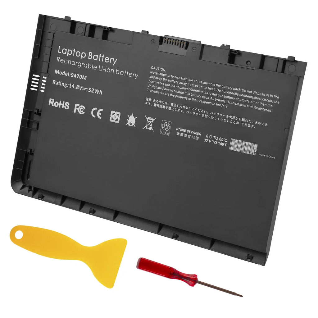 NEW BT04XL Battery For EliteBook Folio 9480m Ultrabook