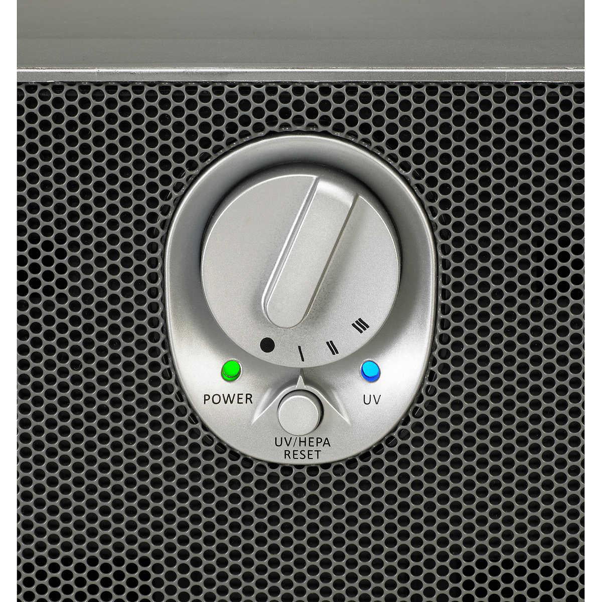 GermGuardian 22 True HEPA Air Purifier, with UV Sanitizer and Odor Reduction, 2-pack