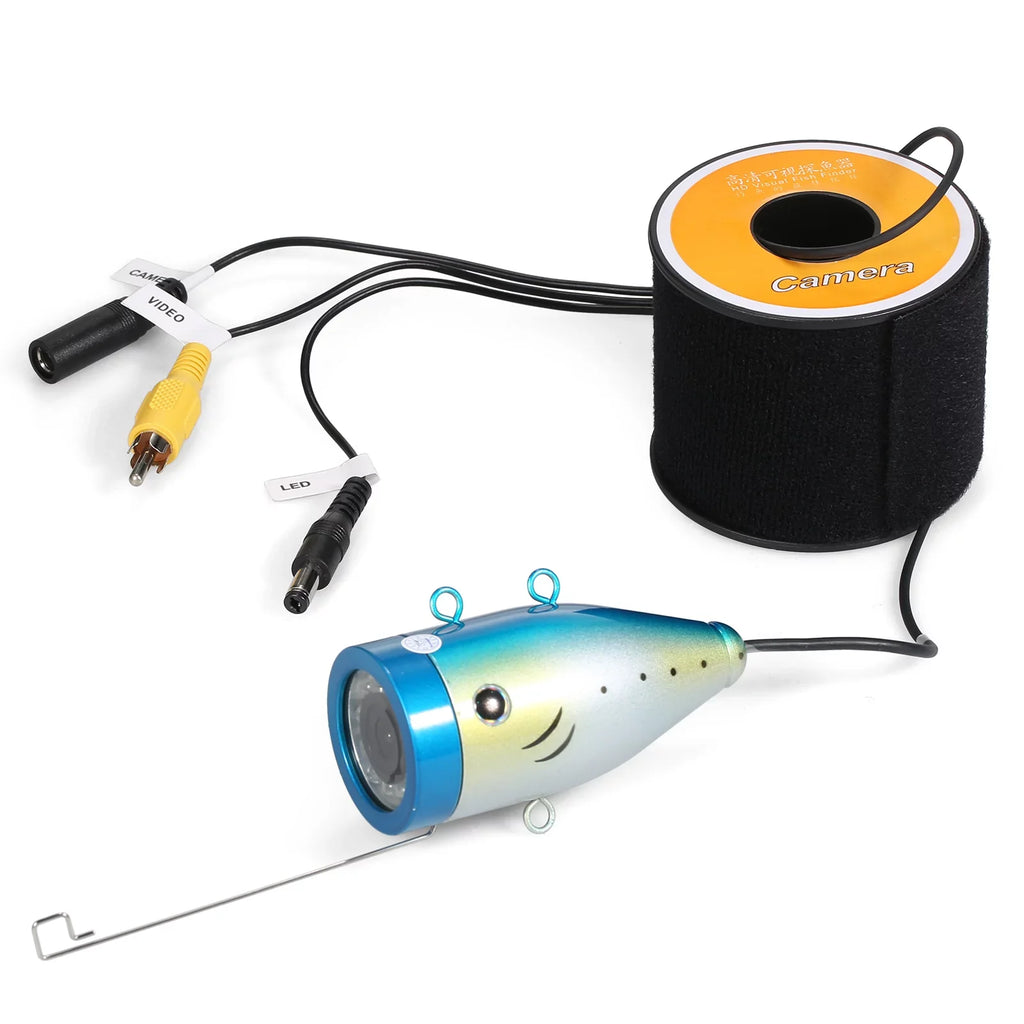 Pristin Underwater camera,15M/30M/50M Cable IP68 Waterproof Sea Lake IP68 Waterproof Sea Fish 12LEDs 7Inch/9Inch Camera Fish Sea Lake Boat 7Inch/9Inch LCD Display LCD Display 15M/30M/50M 7 /9 LCD