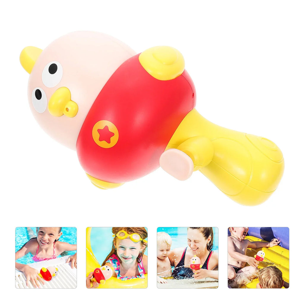 4pcs Interesting Squirt Shooter Wear-resistant Water Toy Interactive Squirt Toy Kids Supply
