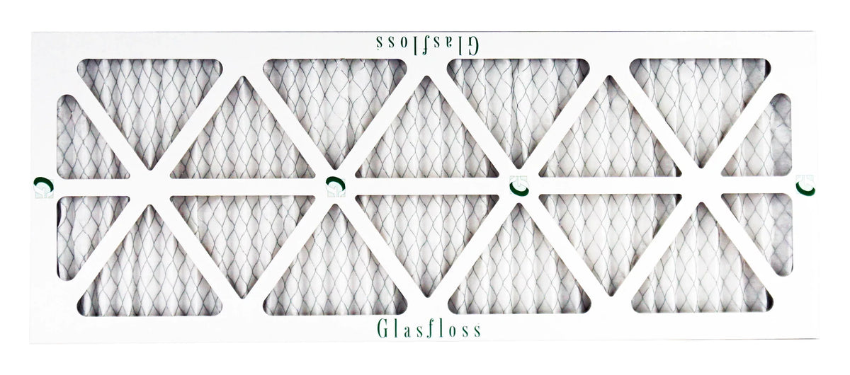 Glasfloss 12x30x1 - MERV 13 -Qty:6 - Furnace Air Filter - Made in USA (Actual Size: 11.5 x 29.5x7/8 inch)