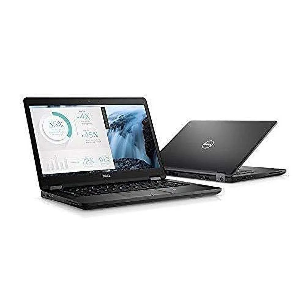 Latitude 5480 Intel Core Core i5-6300U X2 2.4GHz 8GB 128GB Solid-state drive 14", Black (Certified Secondhand)