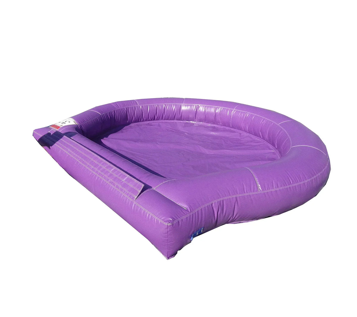 HeroKiddo Purple Pool Attachment Compatible for Dual Slide Bounce Houses, Sprinkler Hose Included, (8' 6" x 11' 6")