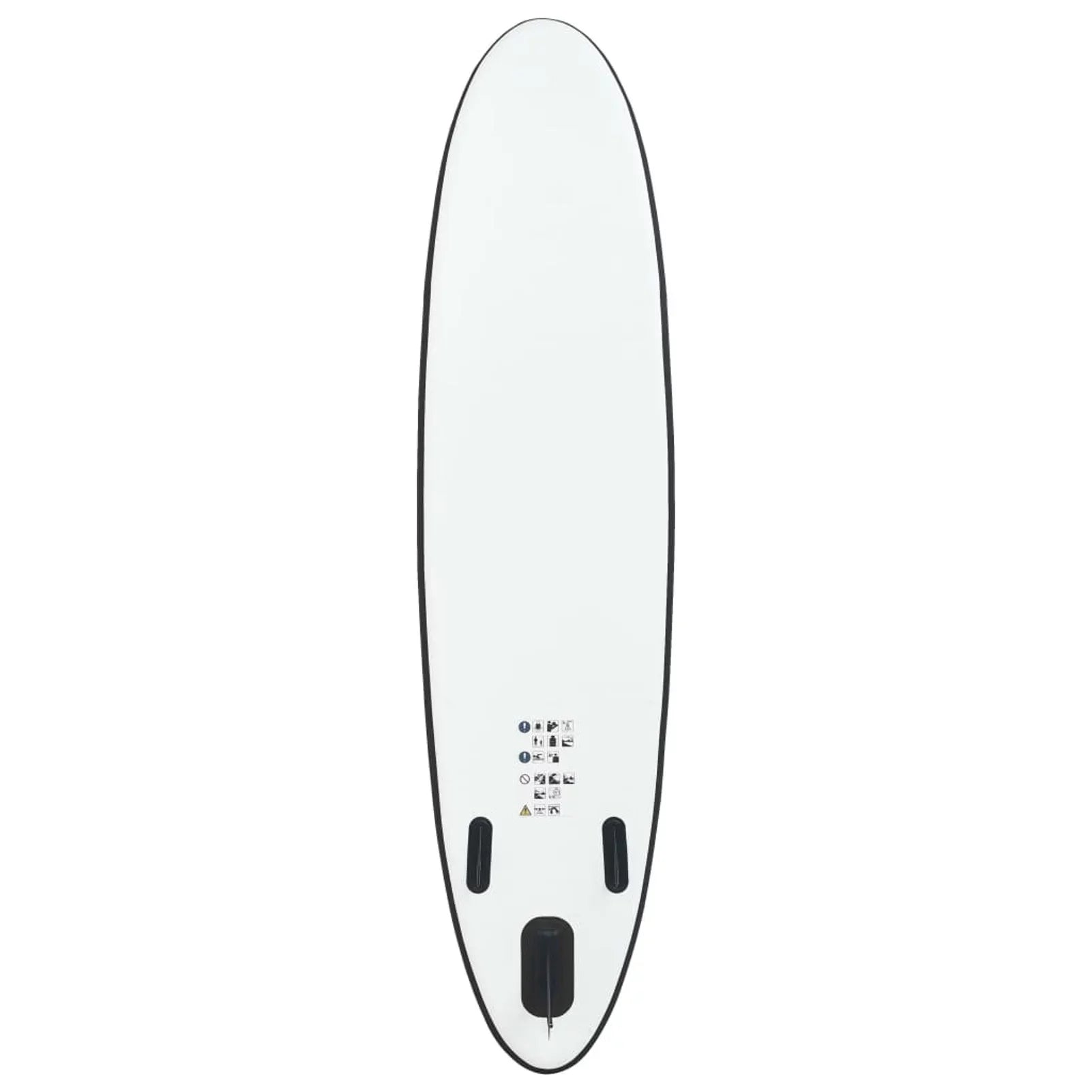 MABOTO Inflatable Paddleboard Set Black and White