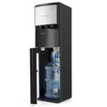 COSVALVE 5 Gallon Bottom Loading Hot Cold Normal Water Dispenser (Silver, Black)