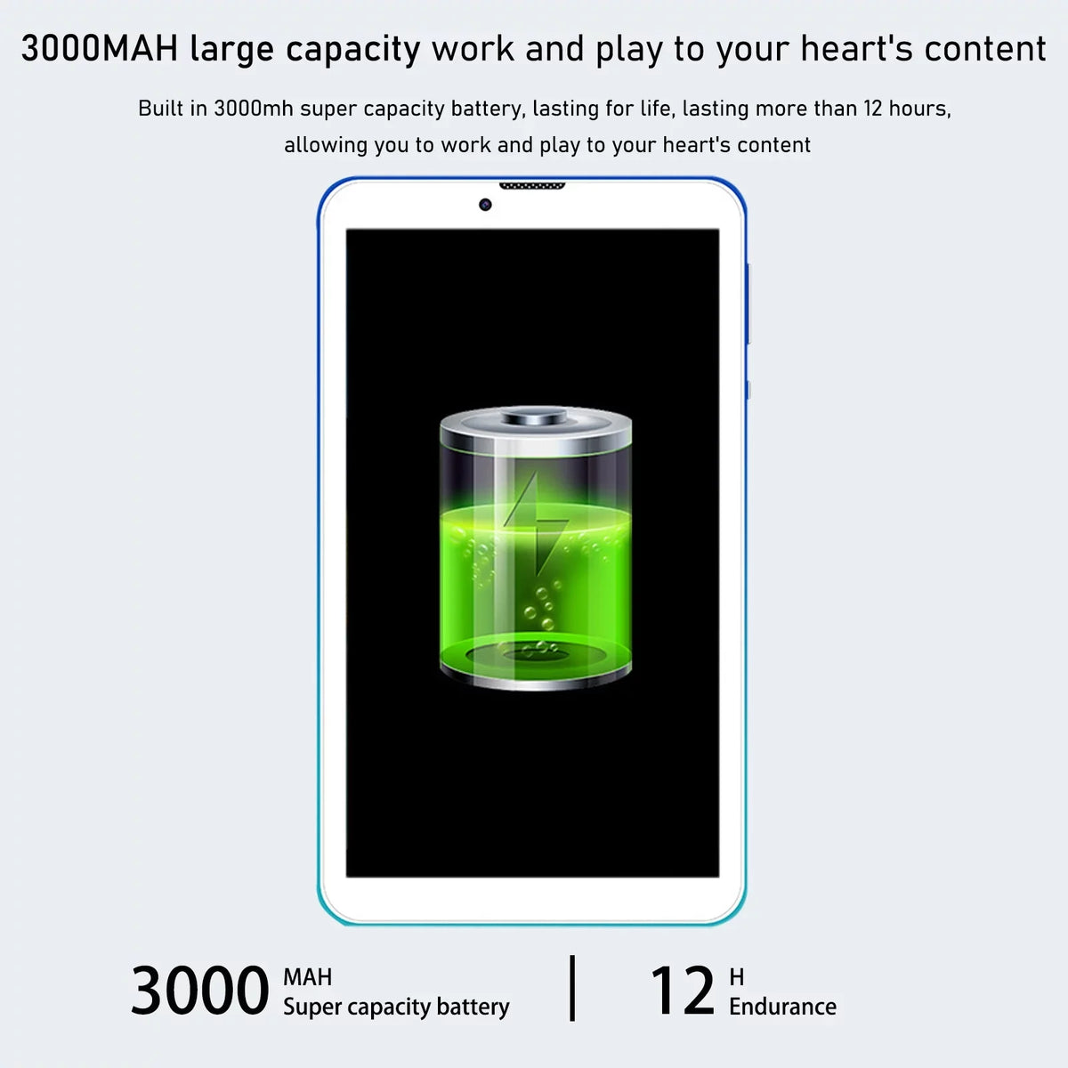 lulshou HD 7 Inch 8 Core Android Tablet IPS High Definition Screen WiFi Bluetooth Voice Call Game Video Learning Tablet SIM Card Communication Function