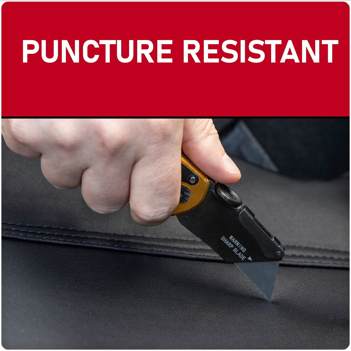 Dickies 2-Piece Black Puncture-Resistant Front Car, Truck, SUV Seat Covers, Protect from Pets, Universal Fit