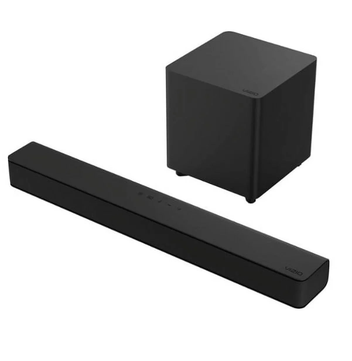 Restored VIZIO V21tJ8 2.1Channel VSeries Home Theater Sound Bar with DTS Virtual:X and Wireless Subwoofer Black (Refurbished)