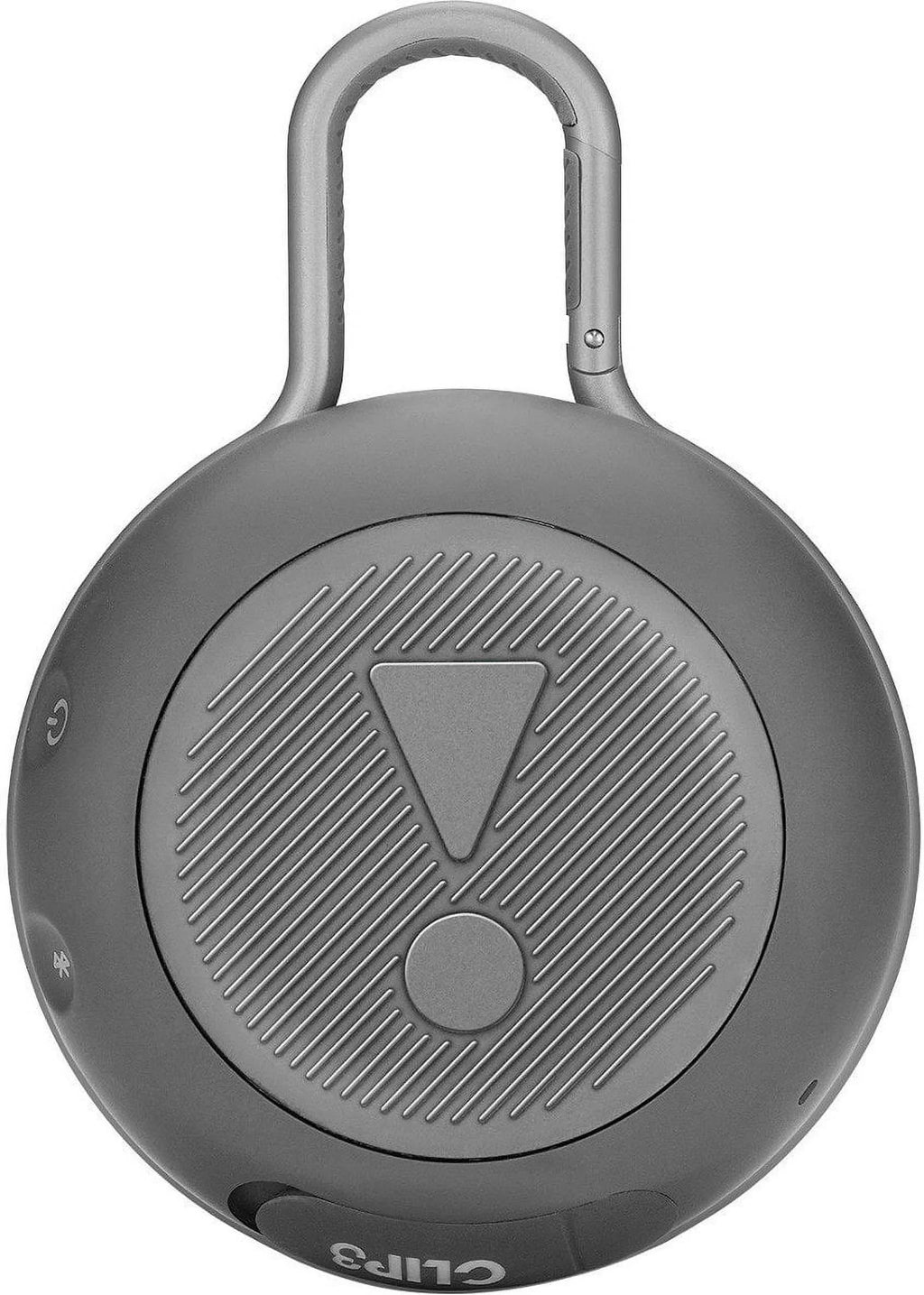 Restored JBL Clip 3 Portable Wireless Bluetooth Speaker Gray JBLCLIP3GRY Like New (Refurbished)