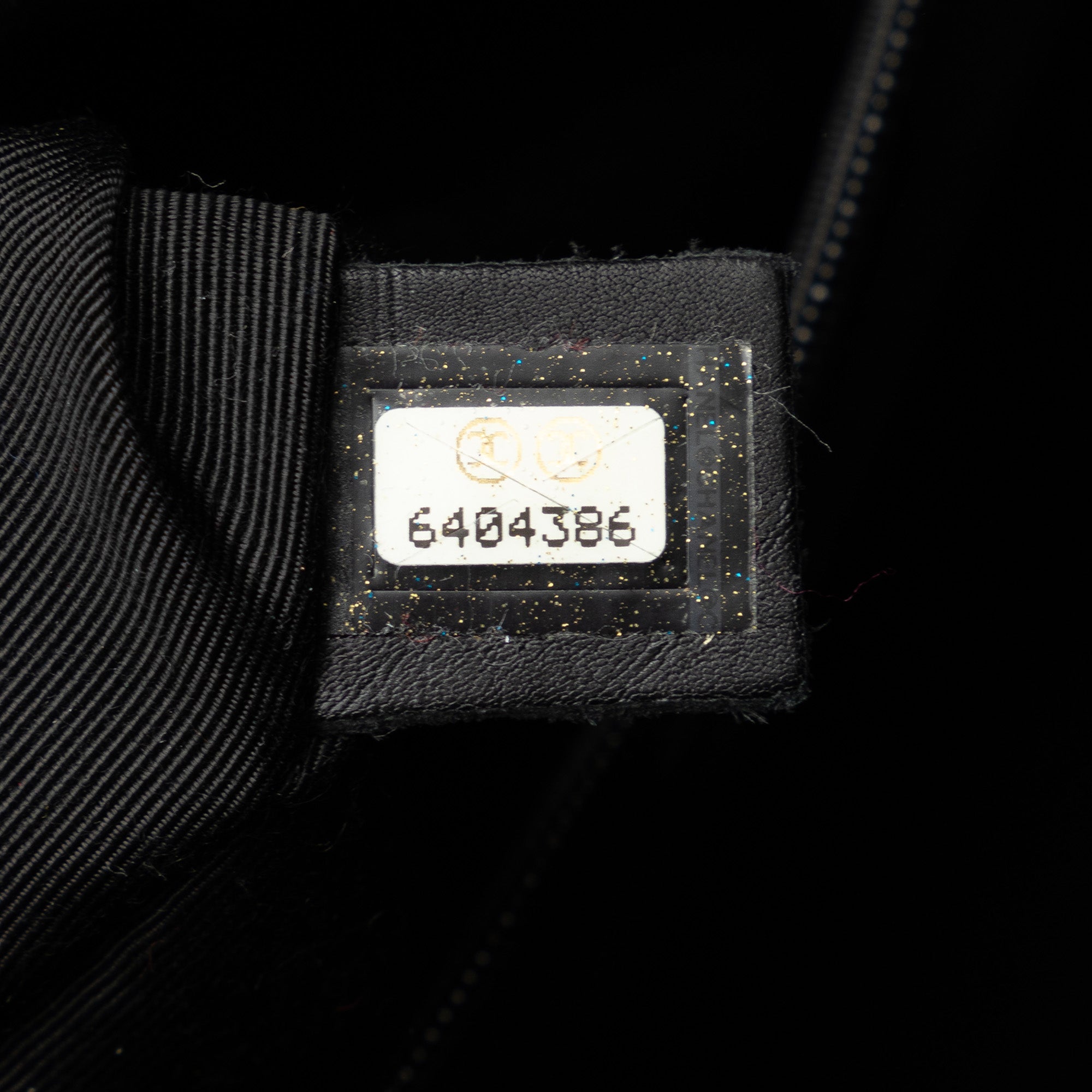Pre-Owned Authenticated Chanel CC Wild Stitch Handbag Lambskin Leather Black Top HandleBag Unisex (Good)