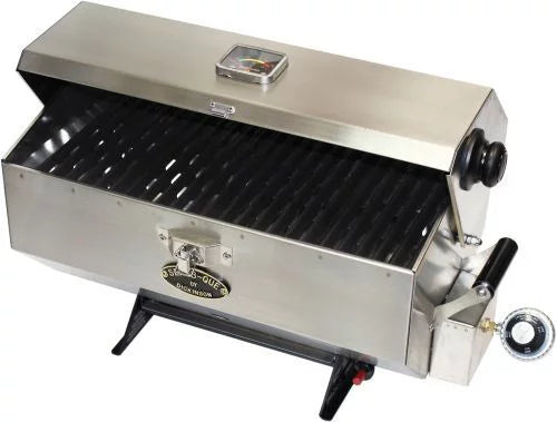 Dickinson Marine 00-SBQ-L Large Sea-B-Que Stainless Steel Marine Grill